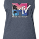 Ladies Beach Logo MTV Muscle Tank Top thumbnail