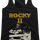Ladies Black and White Rocky II Racerback Tank Top