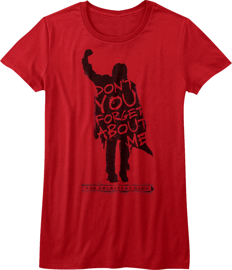 Womens Breakfast Club Don't You Forget About Me Shirt