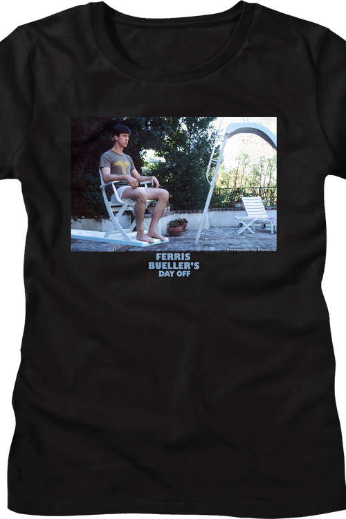 Womens Cameron Poolside Ferris Bueller's Day Off Shirt