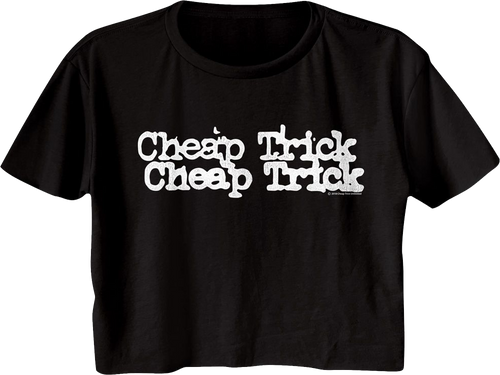 Ladies Cheap Trick Crop Top