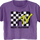Ladies Checkerboard Logo MTV Crop Top