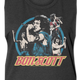 Ladies Collage Bon Scott Muscle Tank Top thumbnail