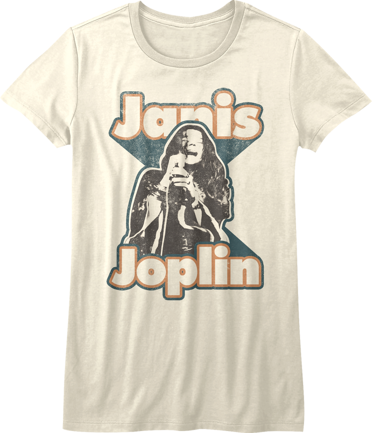 Womens Distressed Janis Joplin Shirt