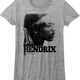 Womens Distressed Jimi Hendrix Shirt thumbnail