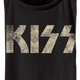 Ladies Distressed Logo KISS Crop Top thumbnail