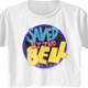 Ladies Distressed Logo Saved By The Bell Crop Top thumbnail