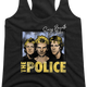 Ladies Every Breath You Take The Police Racerback Tank Top thumbnail