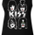 Ladies Face Paint KISS Muscle Tank Top