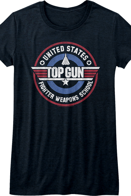 Womens Fighter Weapons School Top Gun Shirt