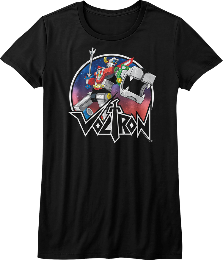 Womens Formed Defender of the Universe Voltron Shirt
