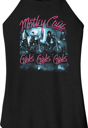Ladies Girls Girls Girls Motley Crue Tank Top