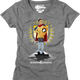 Womens Gray Eric the Cavalier Dungeons & Dragons Shirt thumbnail