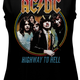 Ladies Highway To Hell ACDC Muscle Tank Top thumbnail