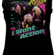 Ladies I Want Action Poison Muscle Tank Top thumbnail