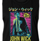 Ladies Japanese Poster John Wick Muscle Tank Top thumbnail