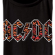 Ladies Leopard Print Logo ACDC Crop Top thumbnail