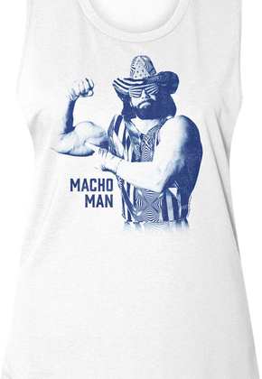 Ladies Macho Man Randy Savage Muscle Tank Top
