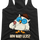 Ladies Mr. Owl How Many Licks Tootsie Pop Racerback Tank Top