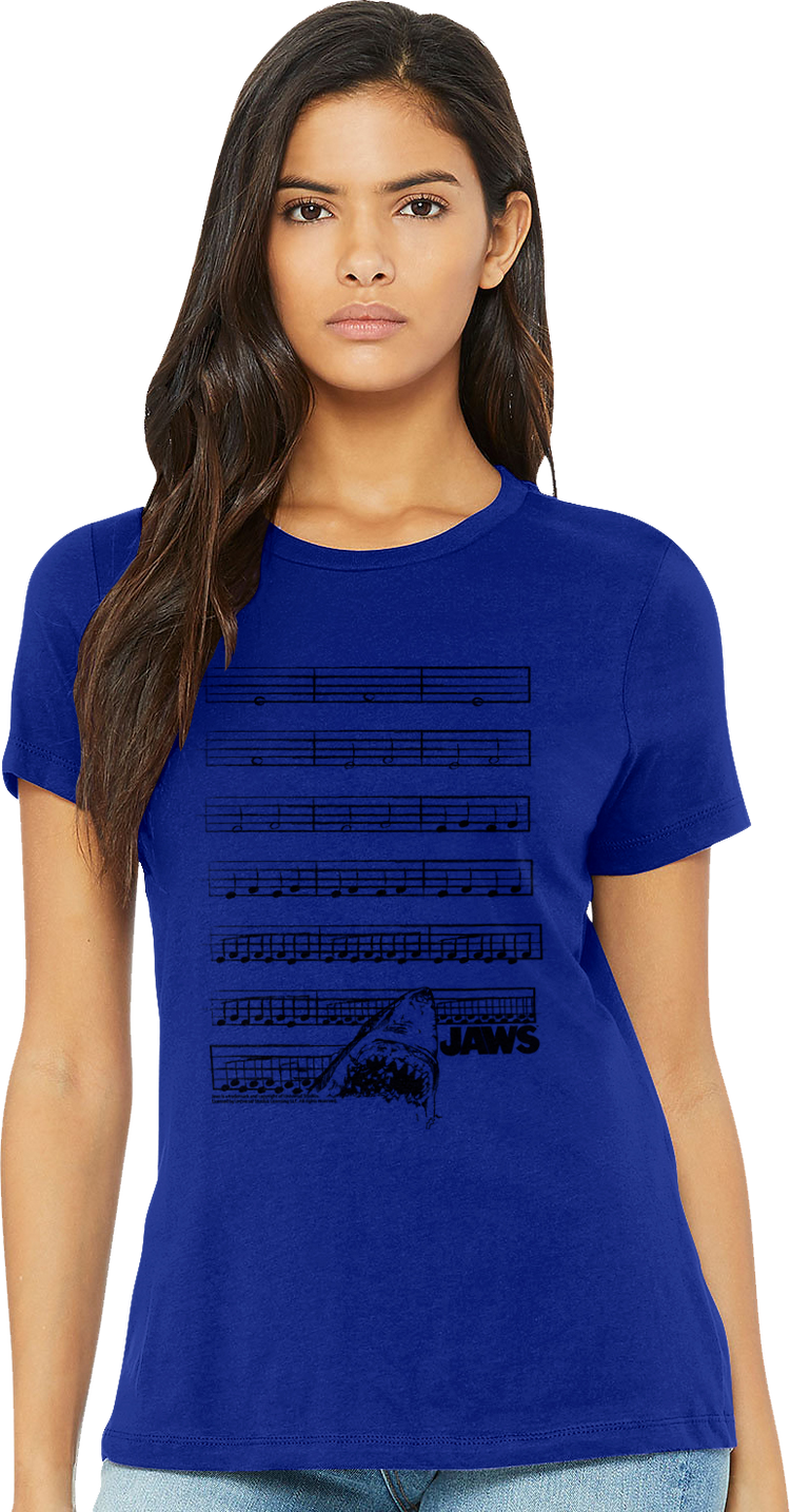 Womens Music Jaws Shirt