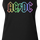 Ladies Neon Logo ACDC Muscle Tank Top
