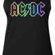 Ladies Neon Logo ACDC Muscle Tank Top thumbnail