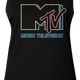Ladies Neon Logo MTV Muscle Tank Top thumbnail