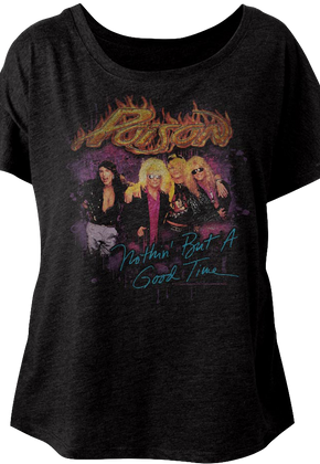 Ladies Nothin' But A Good Time Poison Dolman Shirt