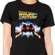 Womens OUTATIME DeLorean Back To The Future Shirt thumbnail