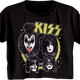Ladies Outer Space KISS Crop Top thumbnail