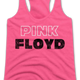 Ladies Outline Logo Pink Floyd Racerback Tank Top thumbnail