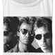 Ladies Shades The Police Crop Top thumbnail