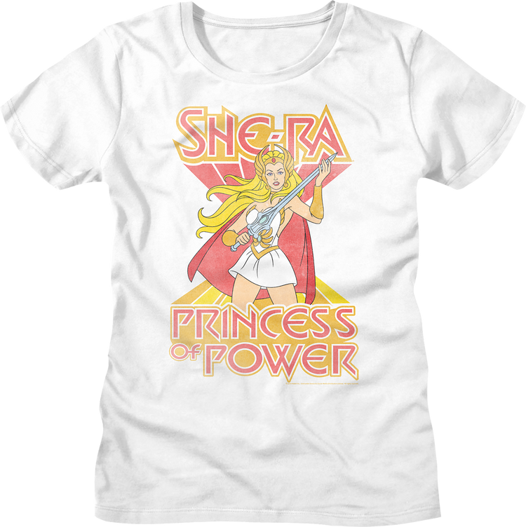 Womens She-Ra Princess of Power Masters of the Universe Shirt