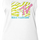 Ladies Stripes Logo MTV Muscle Tank Top