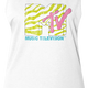 Ladies Stripes Logo MTV Muscle Tank Top thumbnail