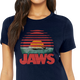 Womens Sunset Blinds Jaws Shirt thumbnail
