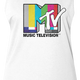 Ladies Test Pattern Logo MTV Muscle Tank Top thumbnail