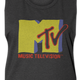 Ladies Vintage Logo MTV Muscle Tank Top thumbnail