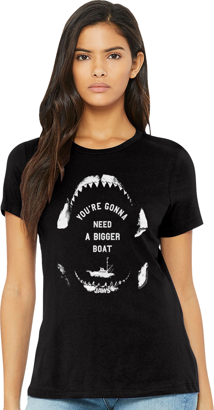 Womens You're Gonna Need A Bigger Boat Jaws Shirt