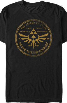 Legend Of Zelda Crest Nintendo T-Shirt
