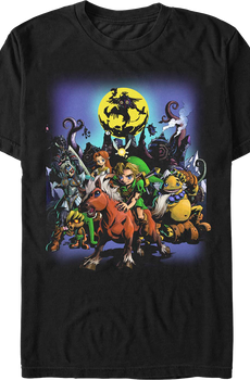 Legend Of Zelda Moon Dance Nintendo T-Shirt