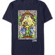 Legend Of Zelda Stained Glass Duo Nintendo T-Shirt thumbnail