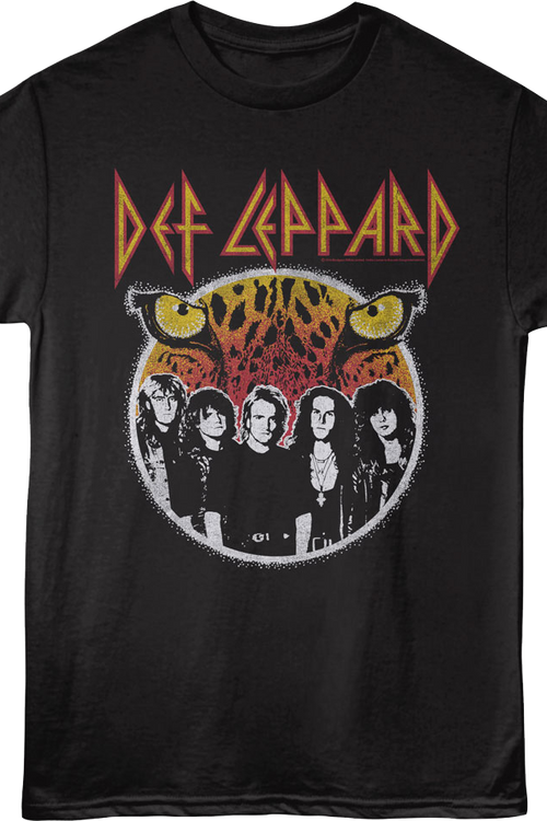 Leopard Eyes Def Leppard T-Shirt