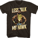 Less Talk Mo' Hawk Mr. T Shirt thumbnail