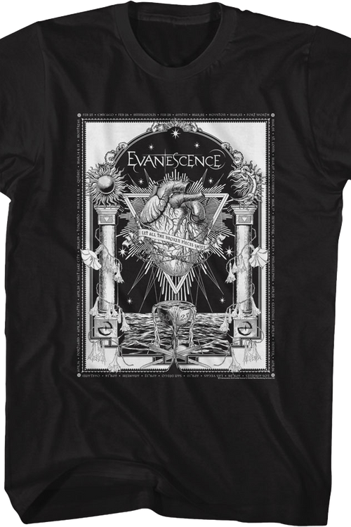 Let All The Broken Pieces Shine Evanescence T-Shirt