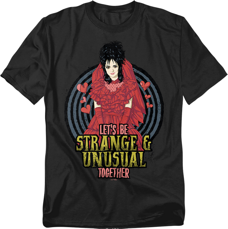 Let's Be Strange & Unusual Together Beetlejuice T-Shirt