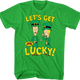 Let's Get Lucky Beavis And Butt-Head T-Shirt thumbnail
