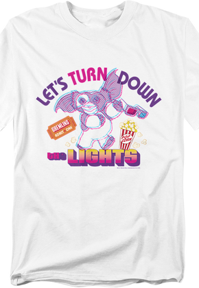 Let's Turn Down The Lights Gremlins T-Shirt