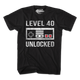 Level 40 Unlocked T-Shirt thumbnail
