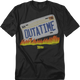 License Plate & Flames Back To The Future T-Shirt thumbnail